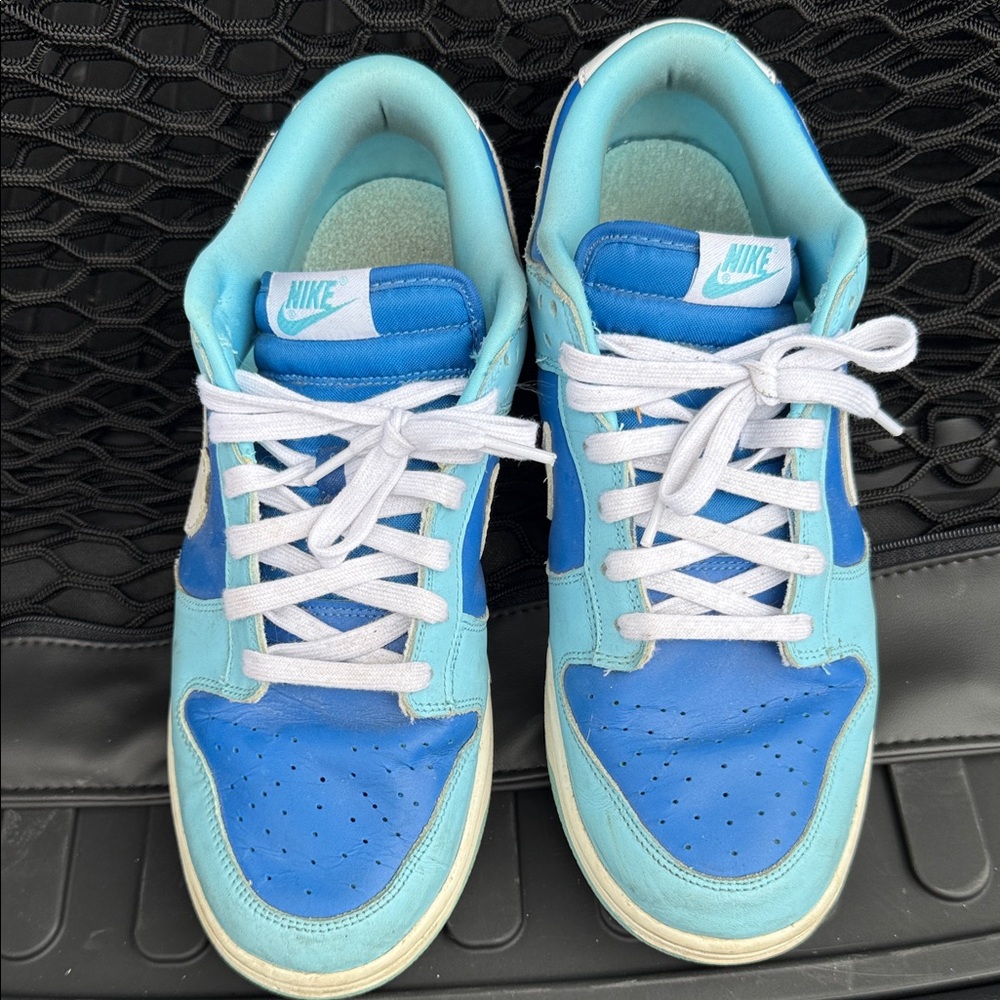 Nike Men’s Aqua and Blue Sneakers size 11